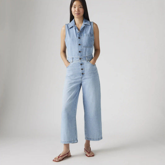Lightweight Sleeveless Jumpsuit