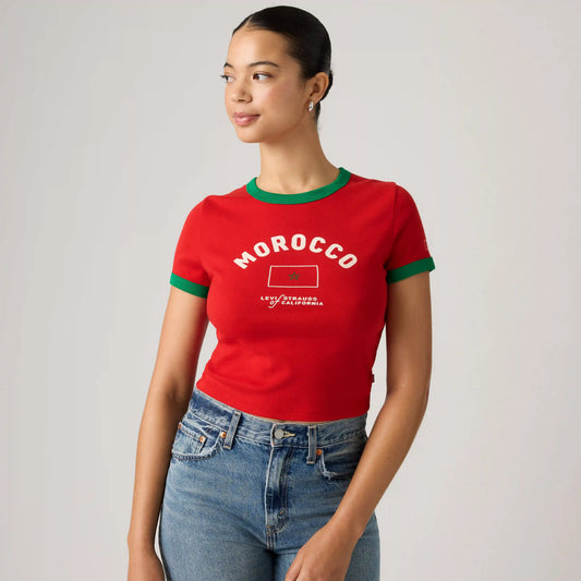 Morocco Mini Ringer Tee