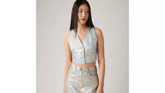 Mona Denim Corset Top