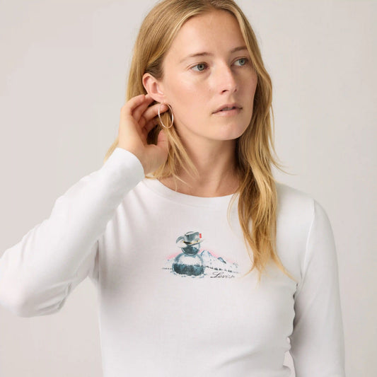 Graphic Logo Essential Long-Sleeve Tee