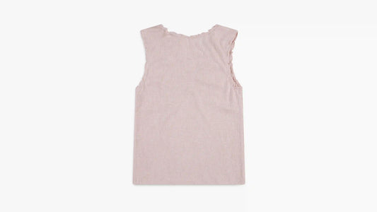 Bow Purl Edge Tank Top Big Girls S-XL