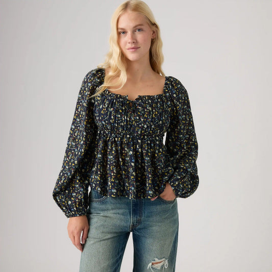 Oraya Long-Sleeve Blouse