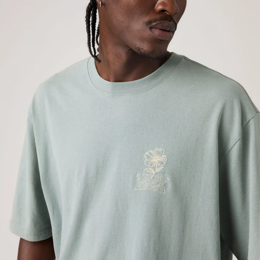 Loose Half-Sleeve Graphic T-Shirt