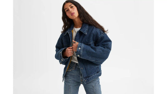 Reversible Bubble Trucker Jacket