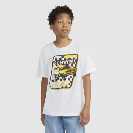 Boys' Short Sleeve Racing Graphic T-Shirt - Big Boys 8-20