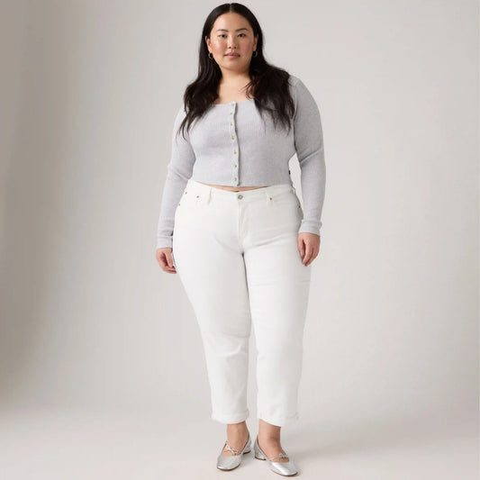 Boyfriend Mid-Rise Women's Jeans (Plus Size)