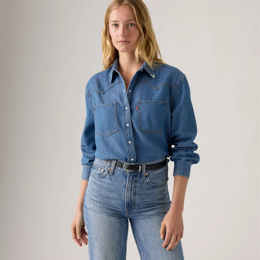 Teodora Metal Tipped Western Shirt