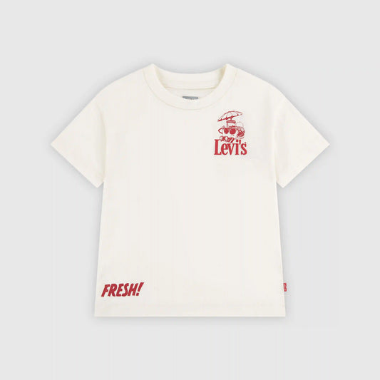 Short Sleeve Burger and Fries Toddler Graphic Tee