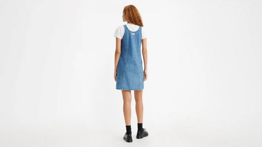 Alyssa Denim Jumper Dress