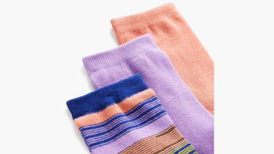 Space Dye Short Socks (3 Pack)