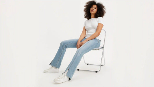 Seamed Superlow Bootcut Women's Jeans