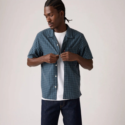 Short-Sleeve Sunset Standard Camp Shirt