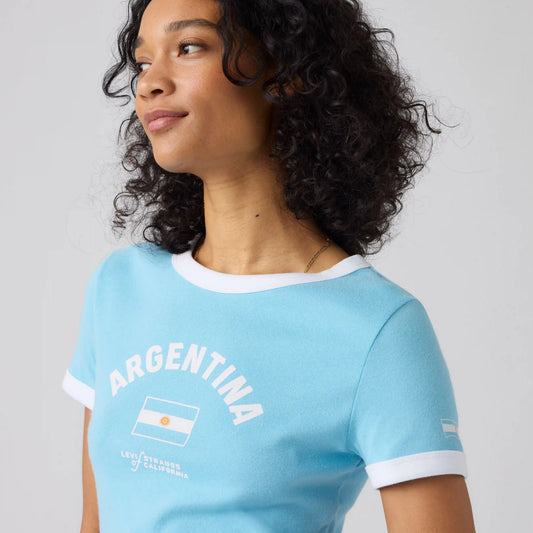 Argentina Mini Ringer Tee