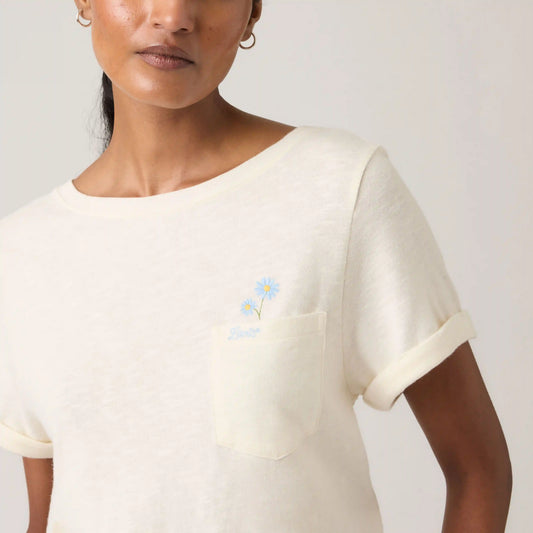 Graphic Logo Julie Pocket Tee
