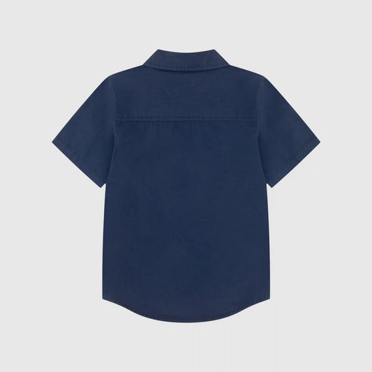 Short Sleeve Woven Shirt Little Boys 4-7
