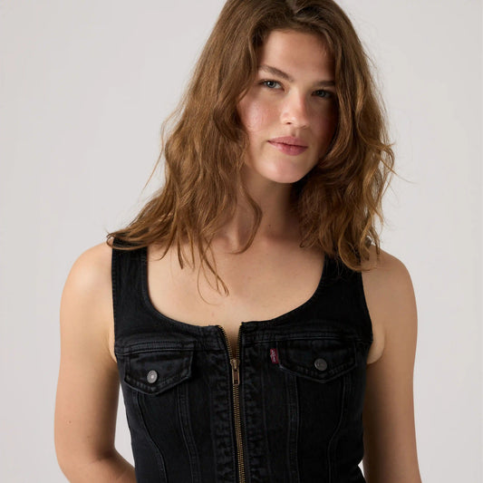 Vintage Zip Vest