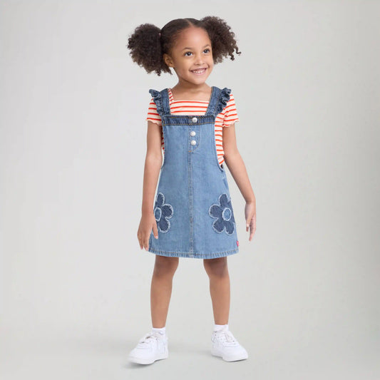 Skirtall Flower Pockets Toddler Girls 2T-4T