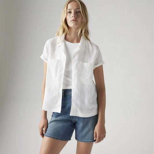 Sonny Linen Blend Camp Shirt