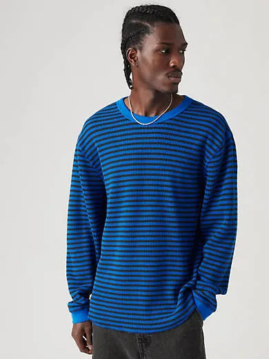 Long Sleeve Relaxed Thermal T-Shirt