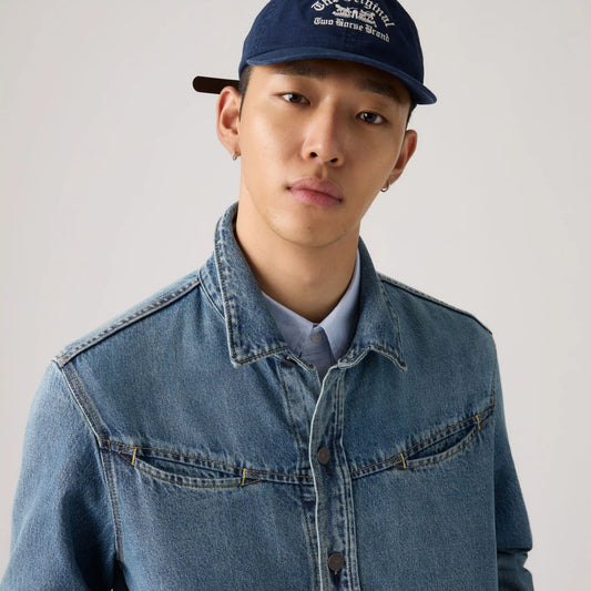 Market Miners Denim Trucker Jacket