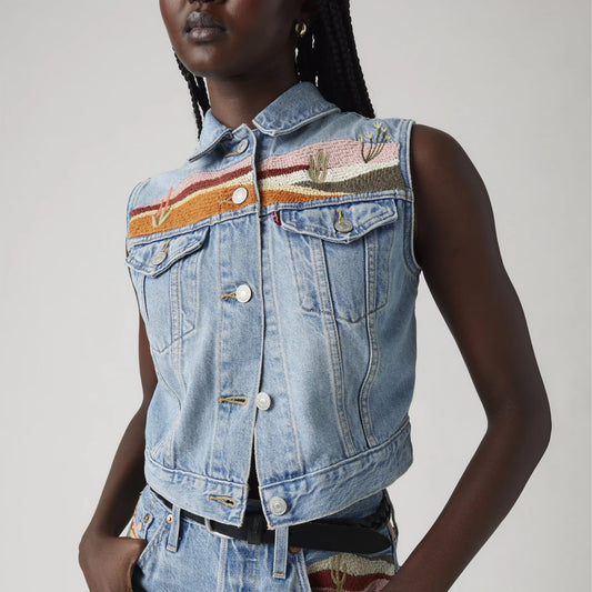 Embroidered XS Vest