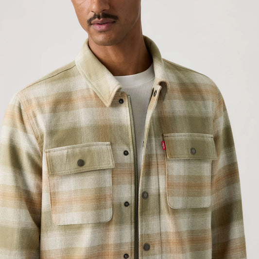 Lightweight Plaid Overshirt