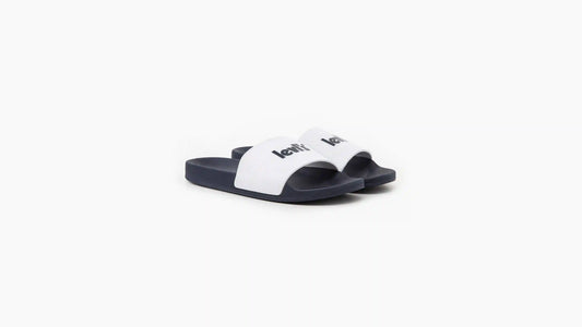 June Poster Logo Sandals