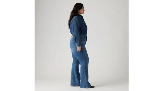 726 High Rise Flare Women's Jeans (Plus Size)