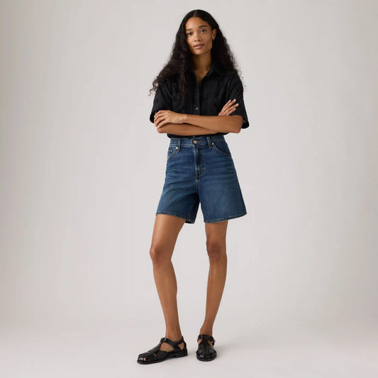 High Rise Baggy Women's Shorts