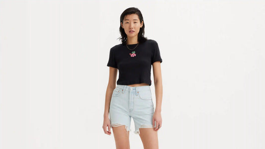 Graphic Ringer Mini T-Shirt