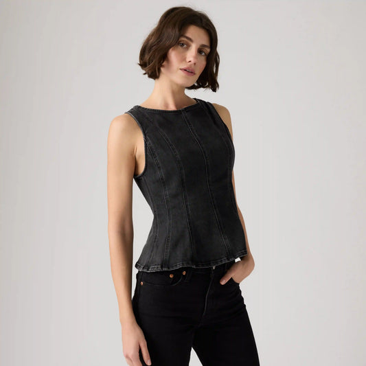 Leighton Peplum Top