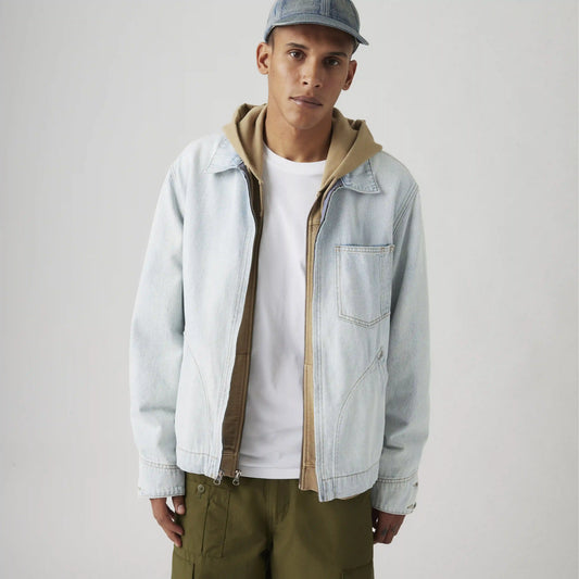 Lightweight Full-Zip Mechanics Jacket