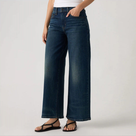 728 High-Rise Wide-Leg Ankle Candiani Women's Jeans