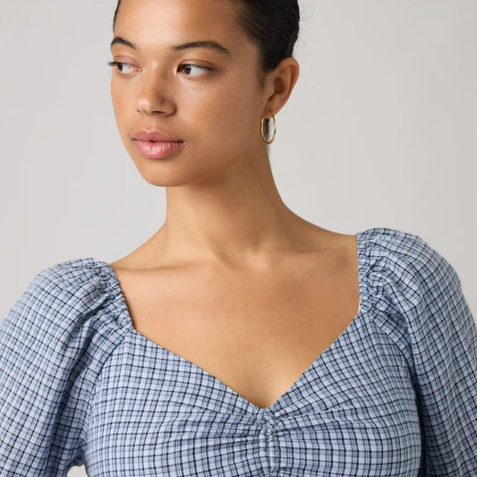 Lottie Slim Long-Sleeve Blouse
