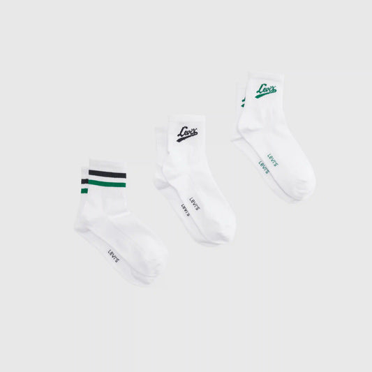 Short Cut Graphic Logo Socks (3-Pack)