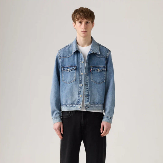Western Denim Trucker Jacket