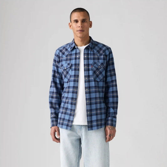 Classic Western Standard Fit Flannel Shirt