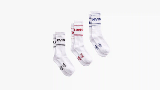 Sporty Logo Regular Cut Socks (3 Pack)