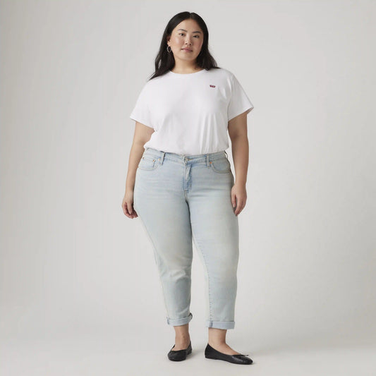 Boyfriend Mid-Rise Women's Jeans (Plus Size)