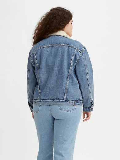 Ex-Boyfriend Sherpa Trucker Jacket
