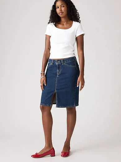 Low Midi Skirt