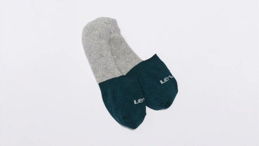 Color Block No Show Socks (3 Pack)