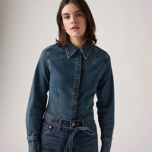 Long-Sleeve Shaped Shirt