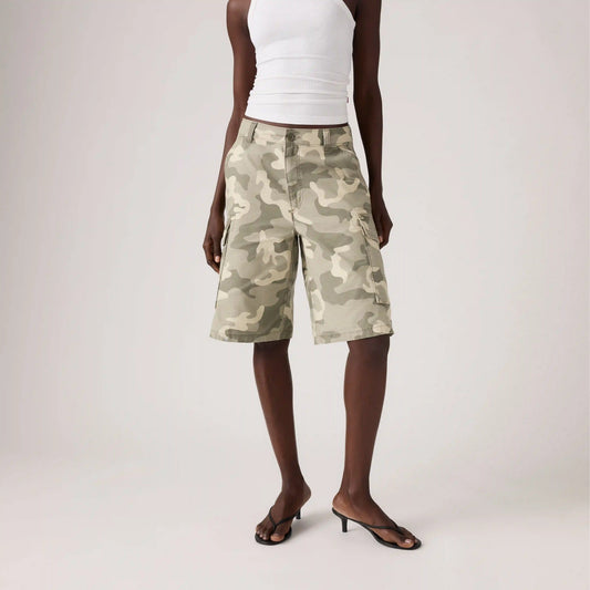 Baggy Dad Cargo Women's Shorts