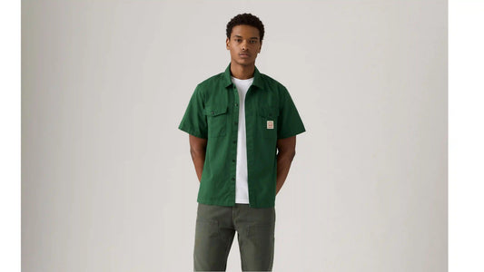 Short-Sleeve Worker Shirt