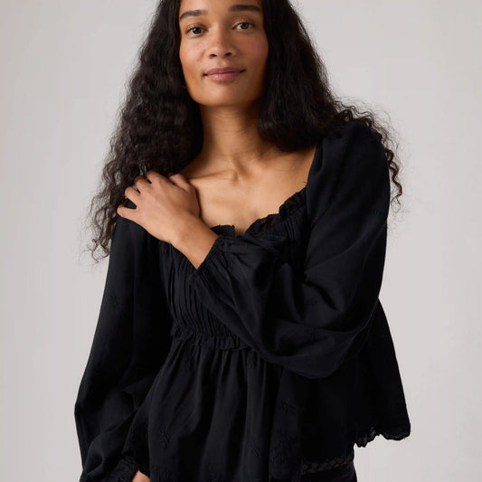 Ottie Long Sleeve Boho Blouse