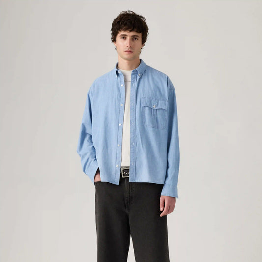 Long-Sleeve Zandt Boxy Shirt