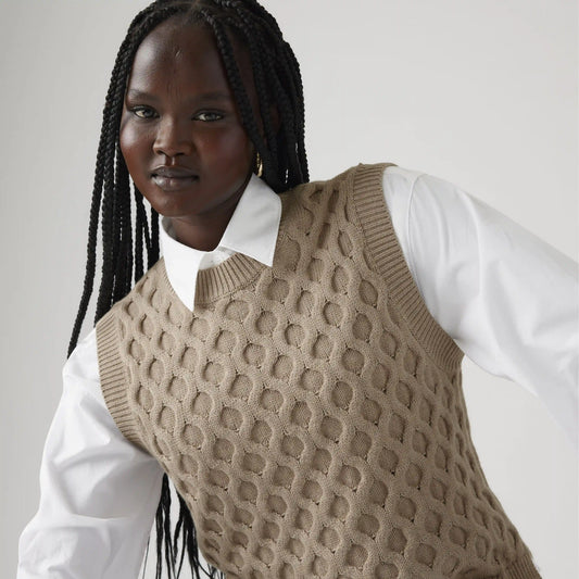 Bluebell Cable Sweater Vest