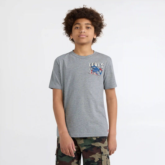 Skateboarding Skeleton Tee Big Boys 8-20