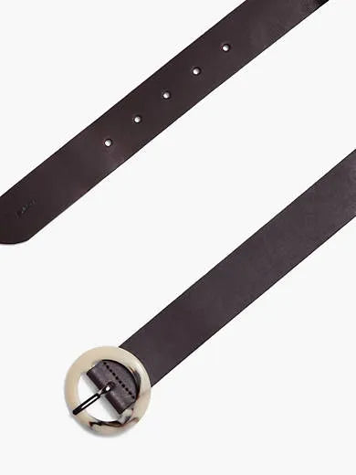 Tortoise Shell Buckle Belt